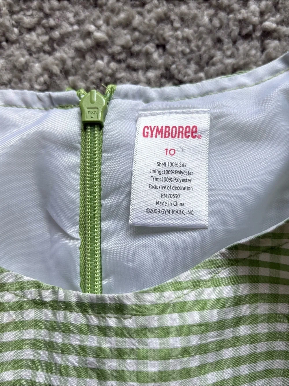 Gymboree sweet gingham